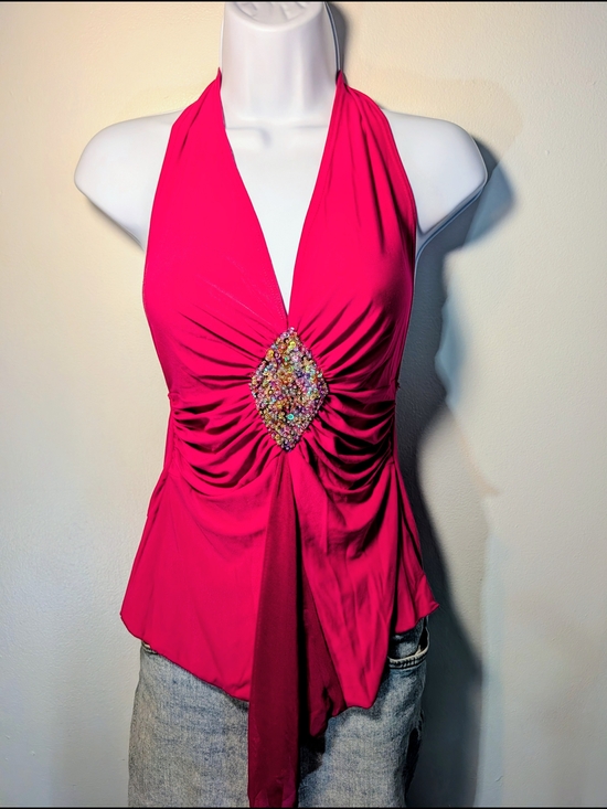 Prada Tops - Prada Jewel-Accent Women's Halter Top